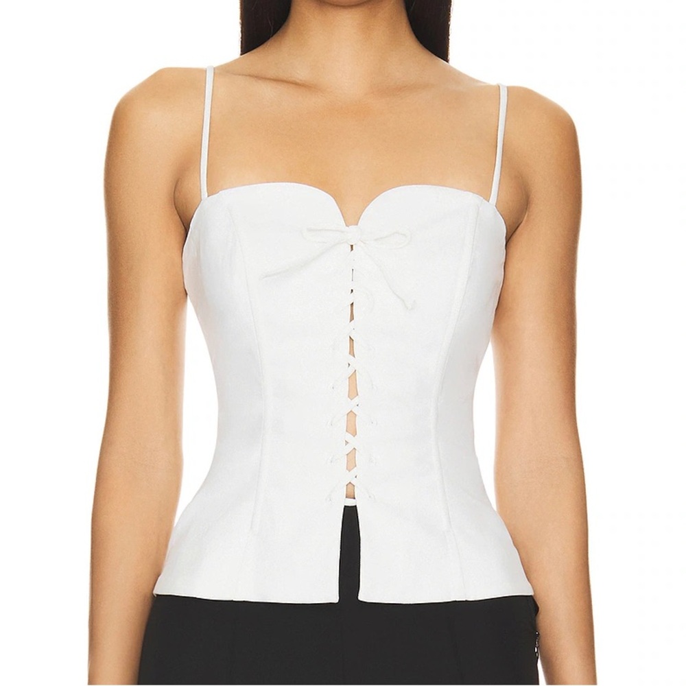NEW ASTR Kylian Lace Up Top